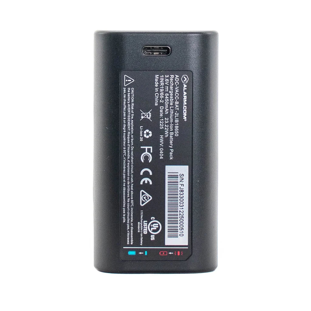 Accessory Battery Pack For Alarm.com Indoor/Outdoor Battery Camera
